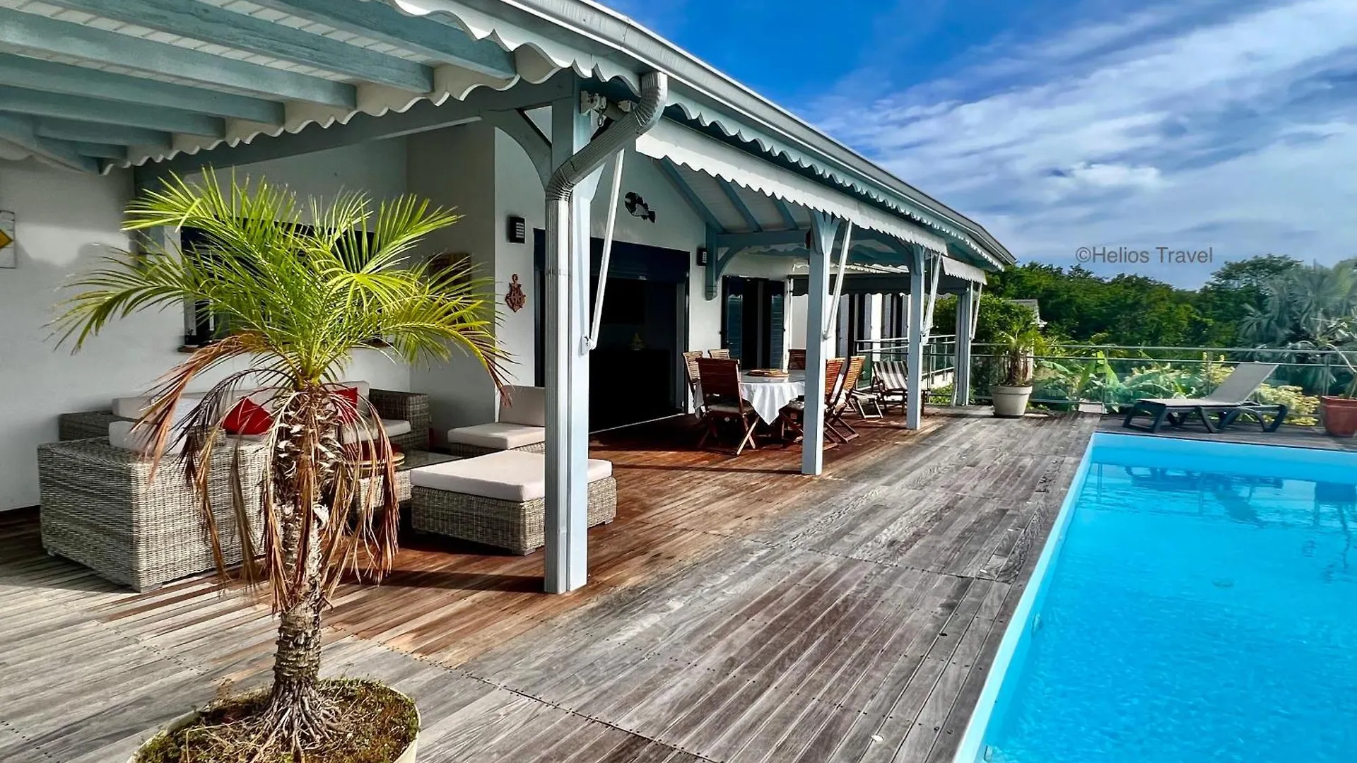 Villa Vaitea, Piscine, Vue Mer, 3 Chambres, Secteur Ferry デエエ グアドループ